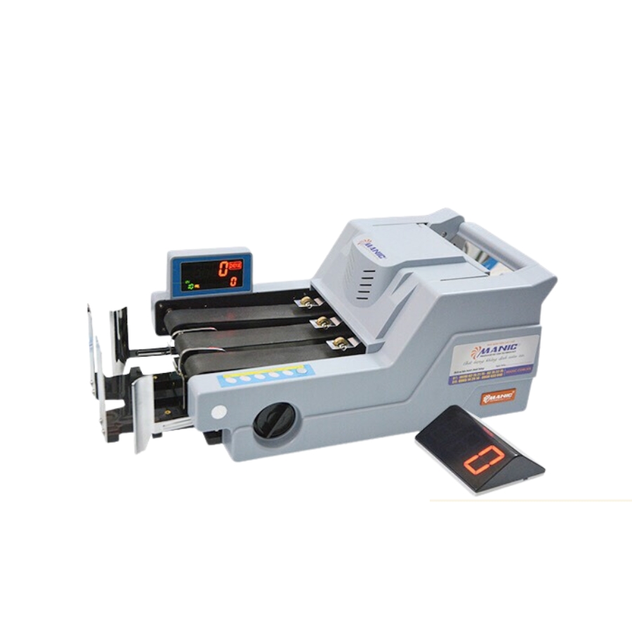 Máy đếm tiền MANIC 6868 công nghê tiên tiến